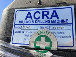 Acro RF-31 Milling & Drilling Machine,