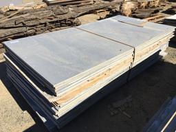 4' x 8' Wooden Concrete Forms.