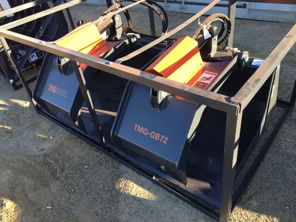 Unused TMG GB72 72in Grapple Bucket,