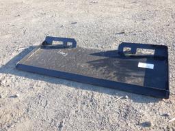 Unused 2022 Mower King Quick Attach Plate,