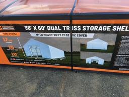 Unused TMG DT3061 30ft x 60ft Dual Truss Storage