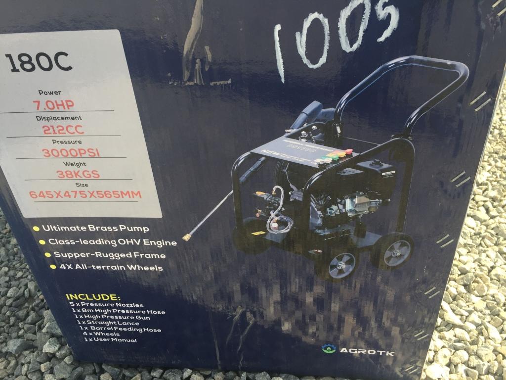 Unused 2022 Agrotk 3000PSI High Pressure Washer.