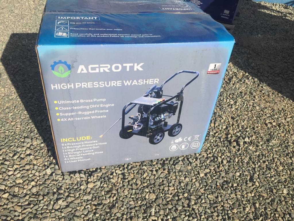Unused 2022 Agrotk 3000PSI High Pressure Washer.