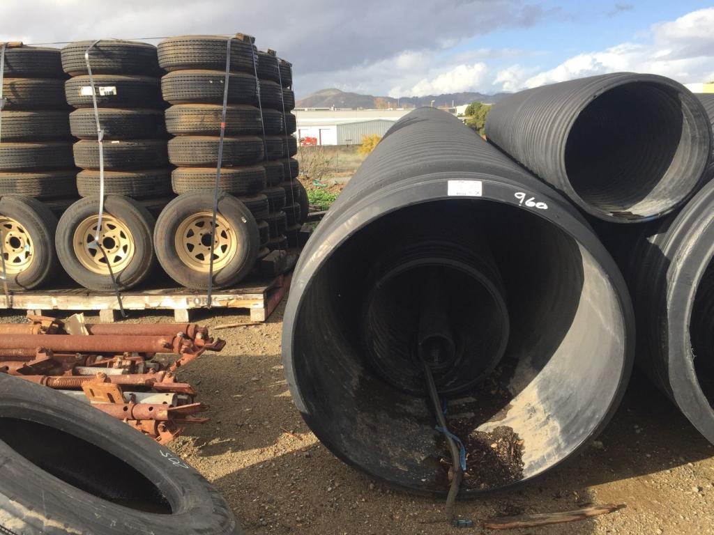 Misc Corrugated Dual Wall Culvert Pipes.