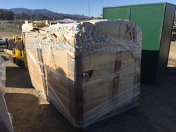 Pallet of Misc Items Including, Wood Frames