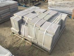 Pallet of 12in x 12in Misc Concrete Pavers.