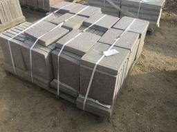 Pallet of 12in x 12in Misc Concrete Pavers.