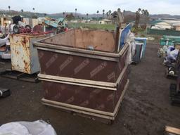 51in x 52in x 46in Wood Crate of Electrical Items,