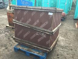 51in x 52in x 46in Wood Crate of Electrical Items,