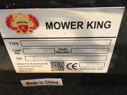 Unused 2023 Mower King SSECAGY Auger Attachment,