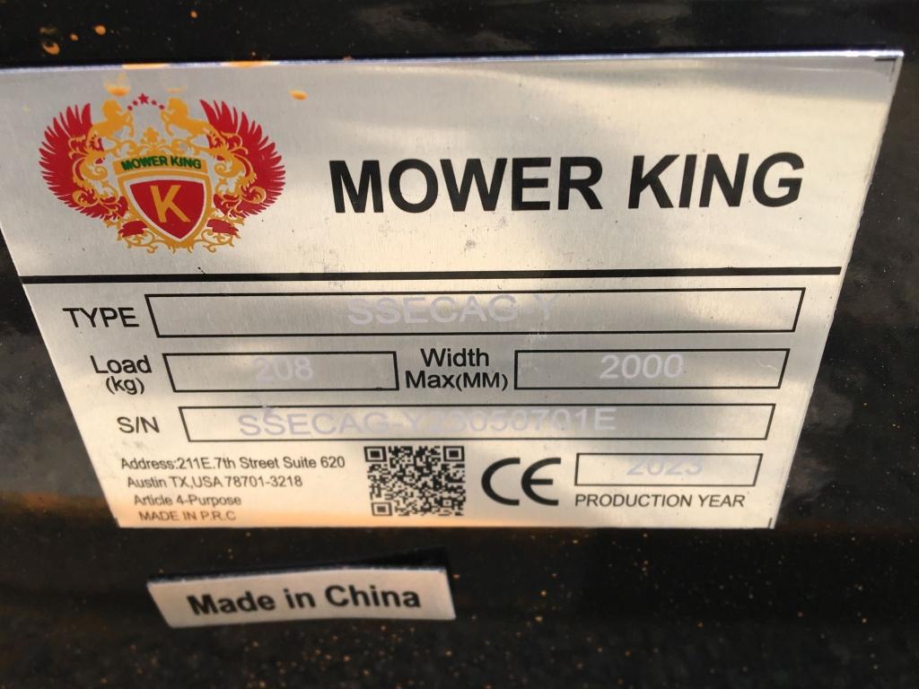 Unused 2023 Mower King SSECAGY Auger Attachment,