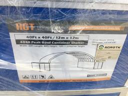 Unused 2023 AGT ST4040C 40ft x 40ft x 12ft Fabric