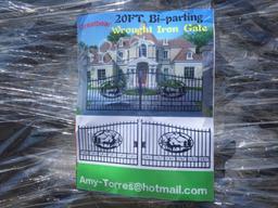 Unused 2023 Greatbear 20ft Bi-Parting Wrought Iron
