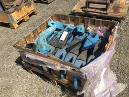 Wooden Crate of Misc Unused Shanks, Teeth