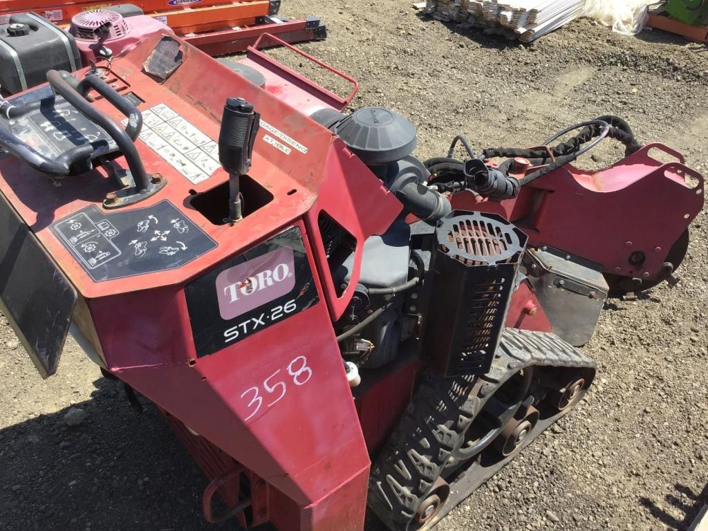 Toro STX-26 Walk Behind Stump Grinder,