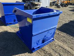 Unused Greatbear Self Dumping Forklift Hopper.