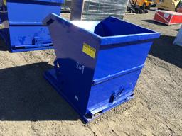 Unused Greatbear Self Dumping Forklift Hopper.