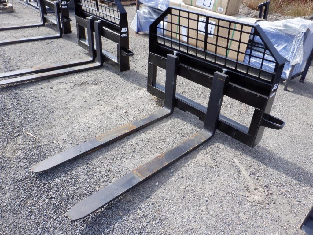 Unused JBX 4000 48in Fork Attachment,