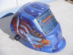 Unused Auto Darkening Welding Helmet.
