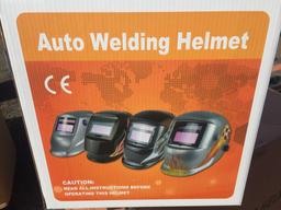 Unused Auto Darkening Welding Helmet.