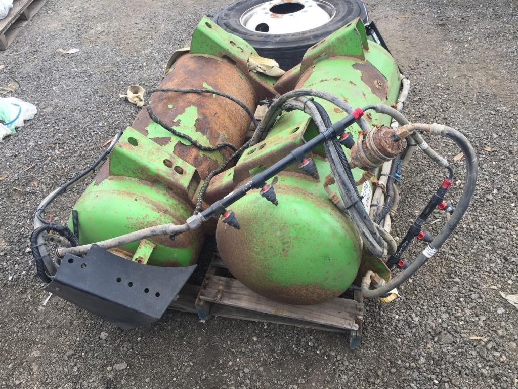 (2) LPG Tanks w/Hoses.