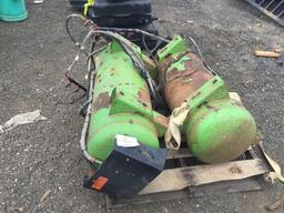 (2) LPG Tanks w/Hoses.