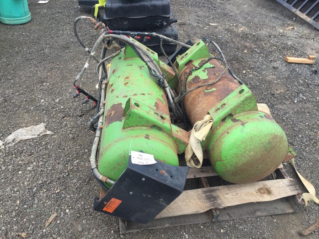 (2) LPG Tanks w/Hoses.