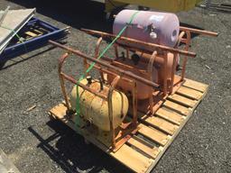 (4) Misc Air Tanks w/Stand.