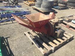 Walk-Behind Wood Chipper.