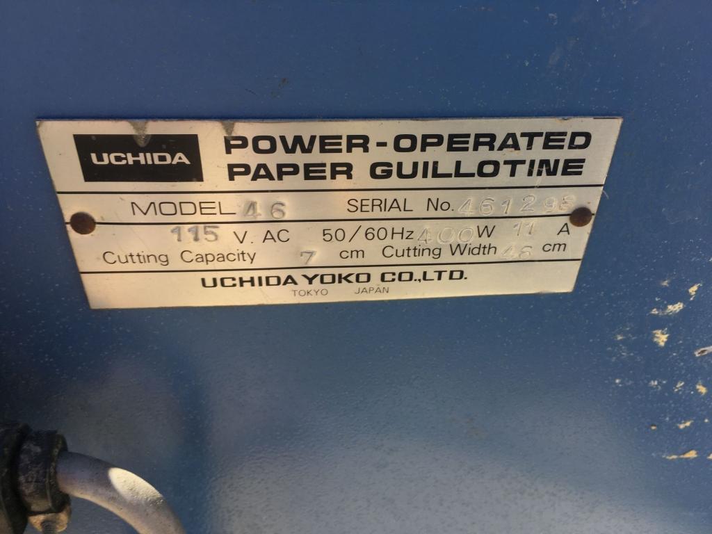 Uchida 46 Paper Guillotine,