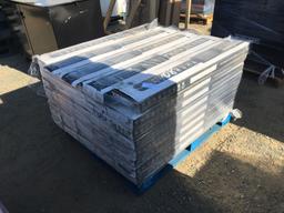 Pallet of Waterproof Laminate Flooring.