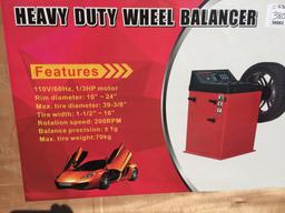 Unused Heavy Duty Tire Balancer.