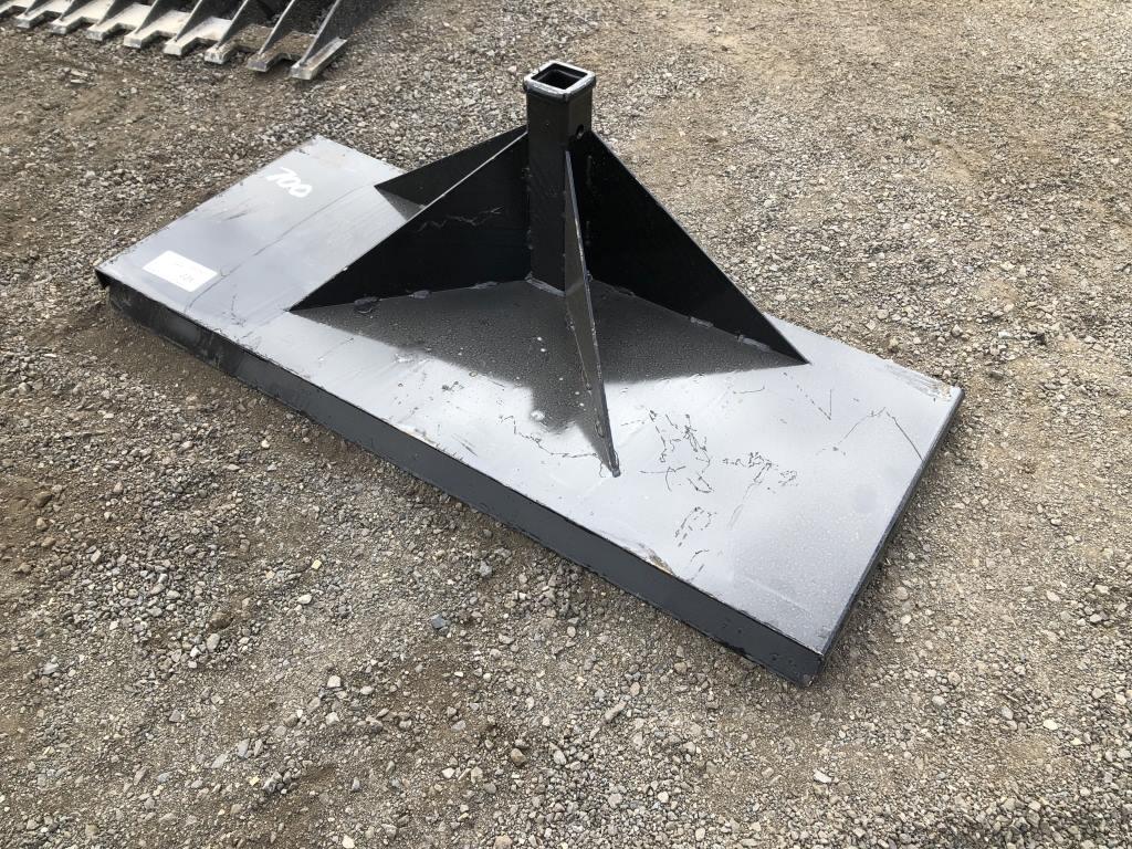Unused Hitch Receiver Attachment,