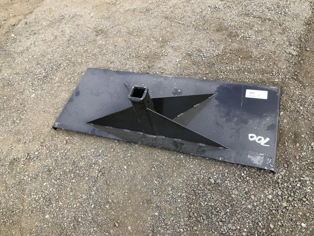 Unused Hitch Receiver Attachment,