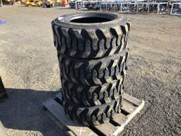 (4) Unused Forerunner SKS-4 10-16.5NHS Skid Steer