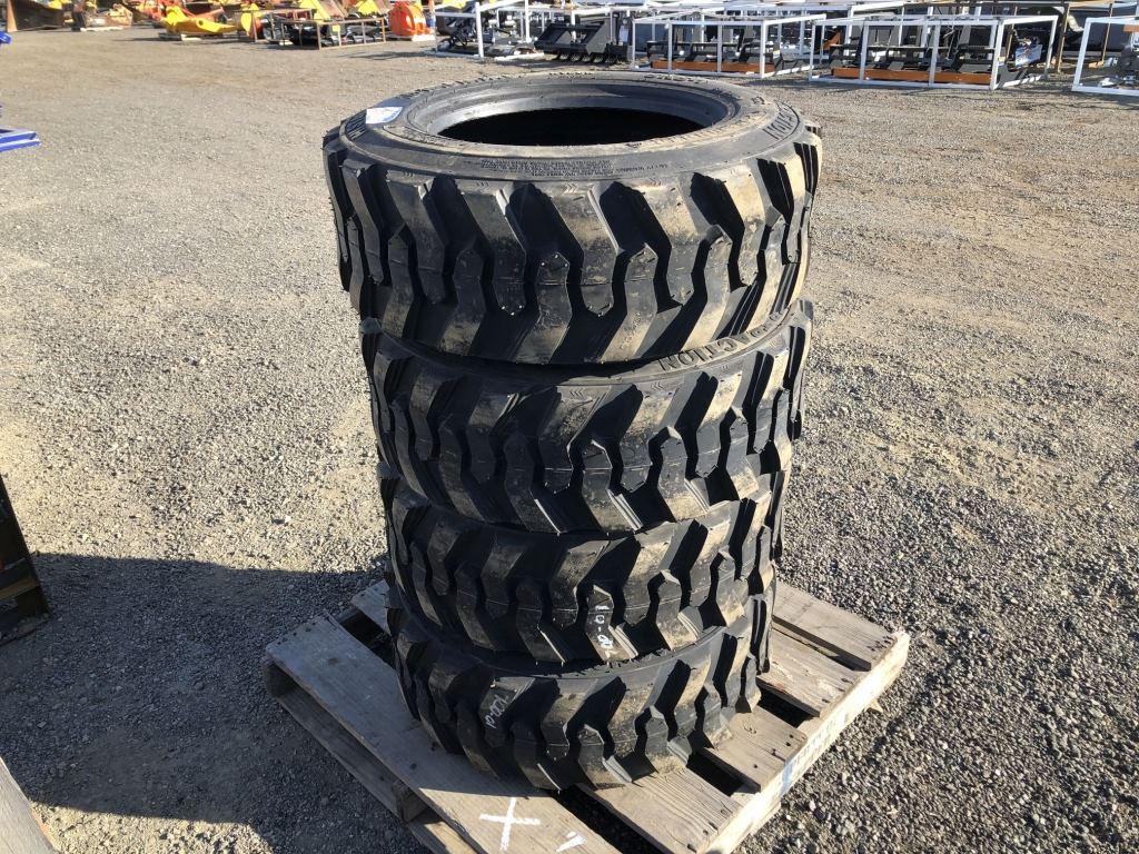 (4) Unused Forerunner SKS-4 10-16.5NHS Skid Steer