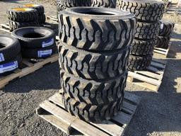 (4) Unused Forerunner SKS-4 10-16.5NHS Skid Steer