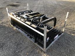 Unused JCT 72in Rock Grapple Bucket,