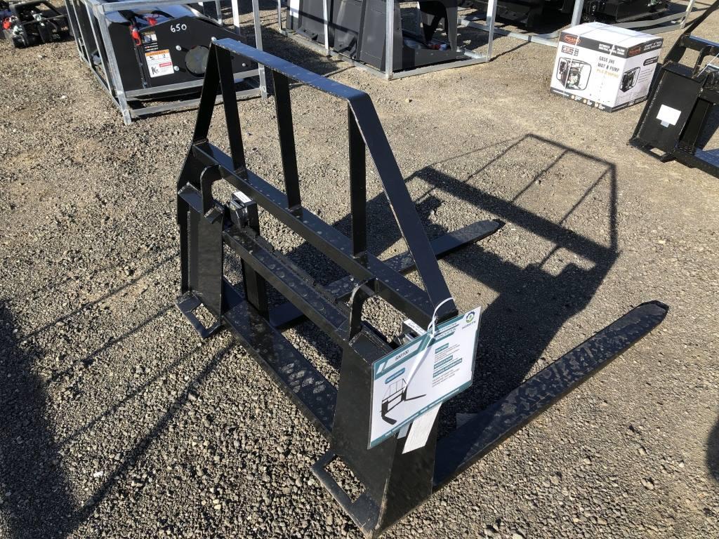 Unused Mower King 48in Forklift Attachment,
