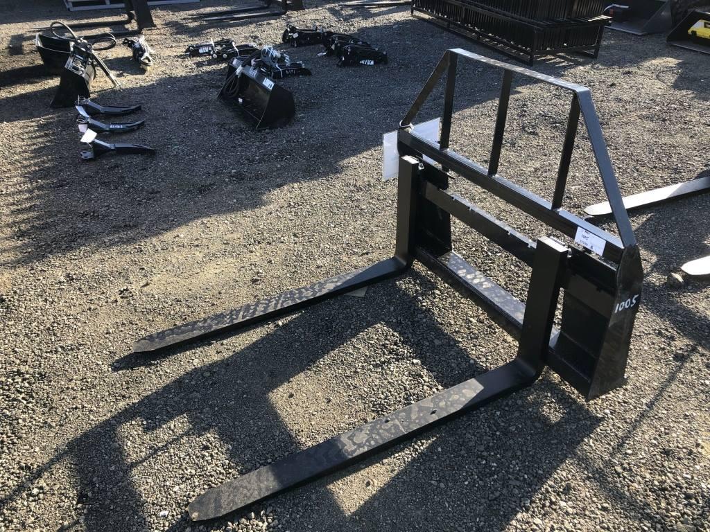 Unused Mower King 48in Forklift Attachment,