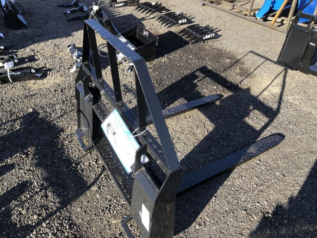 Unused Mower King 48in Forklift Attachment,