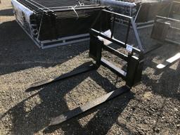 Unused Mower King 48in Forklift Attachment,