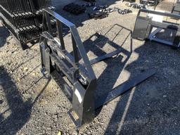 Unused Mower King 48in Forklift Attachment,