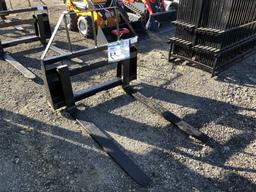 Unused Mower King 48in Forklift Attachment,