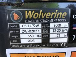Unused Wolverine 72in Grapple Bucket,