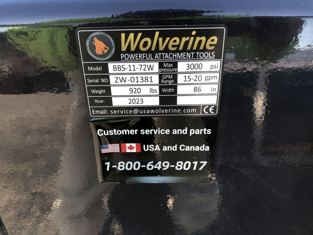 Unused Wolverine Boxbroom Sweeper Attachment,