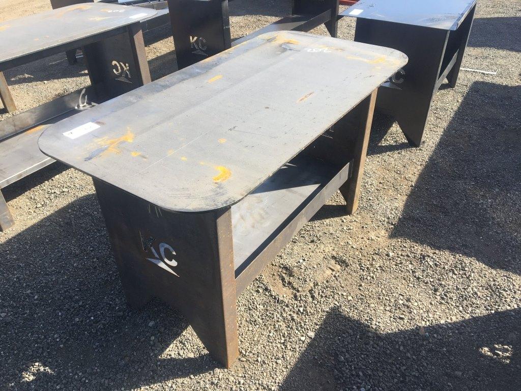 30in x 57in 2-Tier Welding Table.