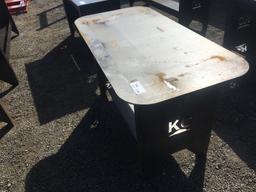 30in x 57in 2-Tier Welding Table.