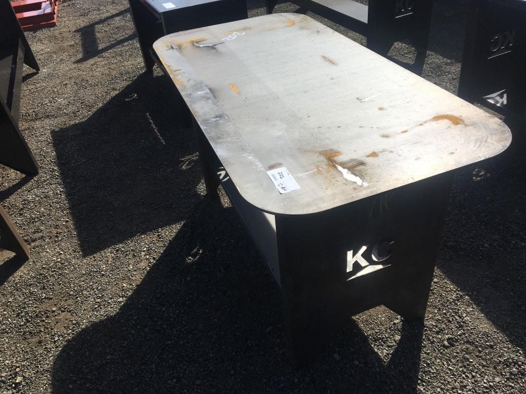 30in x 57in 2-Tier Welding Table.