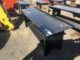 KC  28in x 90in 2-Tier Work Bench.